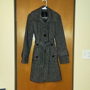 Guess houndstooth coat